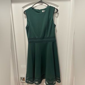 Calvin Klein Green Dress Size 8